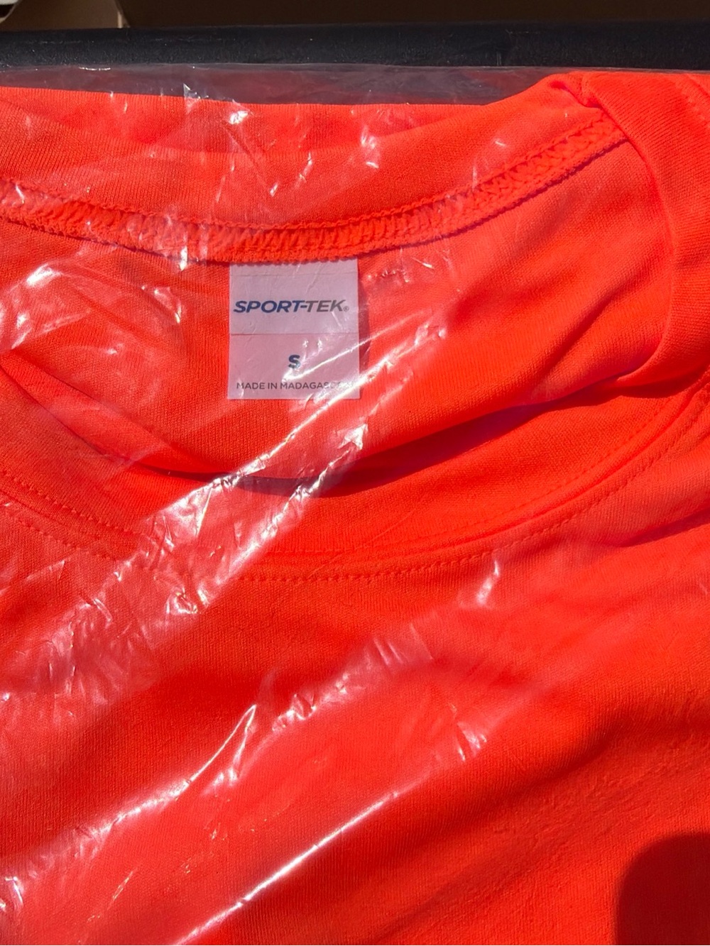 Sport-Tek Men's Short Sleeve Tee - Neon Orange